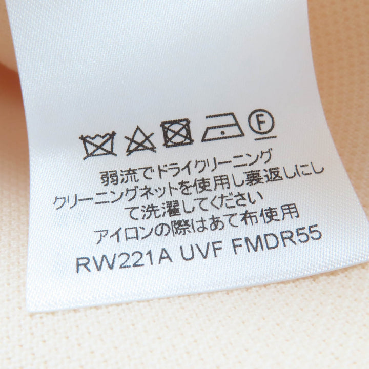 極美品☆LOUIS VUITTON ルイヴィトン 22SS ウール100％ ノースリーブ デザイン ワンピース アイボリー 36 フランス製 正規品 レディース