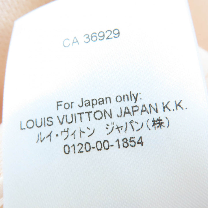 極美品☆LOUIS VUITTON ルイヴィトン 22SS ウール100％ ノースリーブ デザイン ワンピース アイボリー 36 フランス製 正規品 レディース