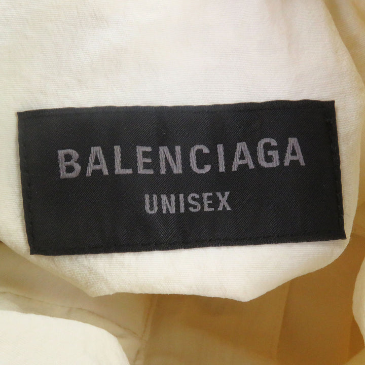 極美品□BALENCIAGA バレンシアガ 23SS 746483 スポーツアイコン トラックブルゾンジャケット アイボリー S イタリア製 正規品 メンズ
