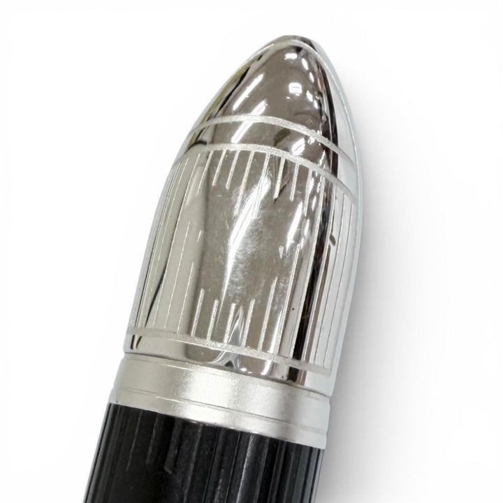 良品△MONTBLANC モンブラン グレートキャラクター ウォルト ディズニー スペシャルエディション ボールペン ブラック シルバー 筆記◎