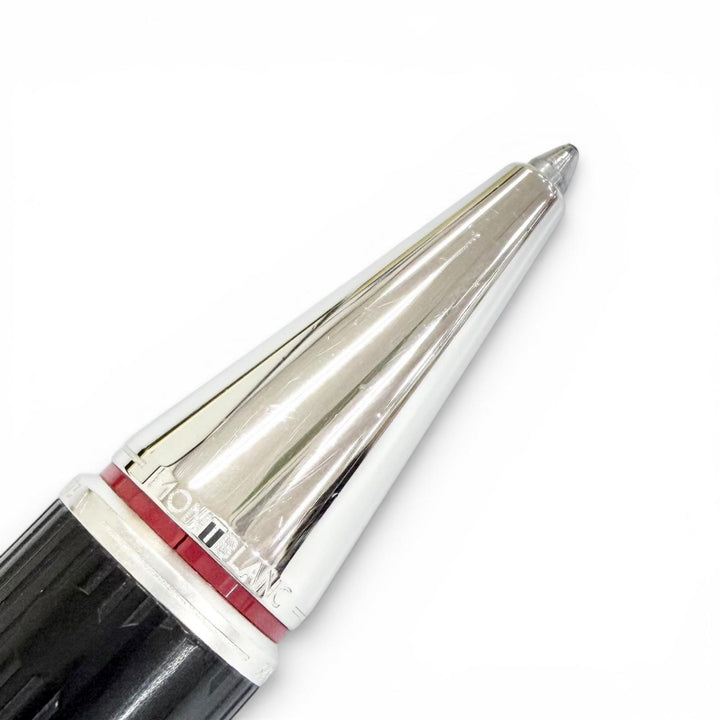良品△MONTBLANC モンブラン グレートキャラクター ウォルト ディズニー スペシャルエディション ボールペン ブラック シルバー 筆記◎