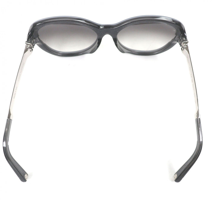 美品□LOUIS VUITTON ルイヴィトン 2022年製 Z0489E プティスプソン・キャットアイ サングラス ブラック シルバー 56□17-135 イタリア製