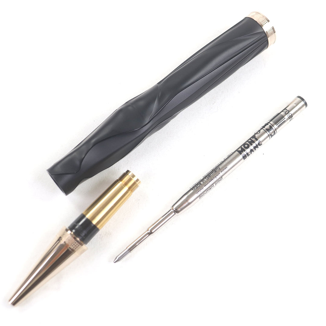 極美品□モンブラン 作家シリーズ オマージュ トゥ ホメロス リミテッドエディション 04679/10300 ボールペン ブラック 定価174900円