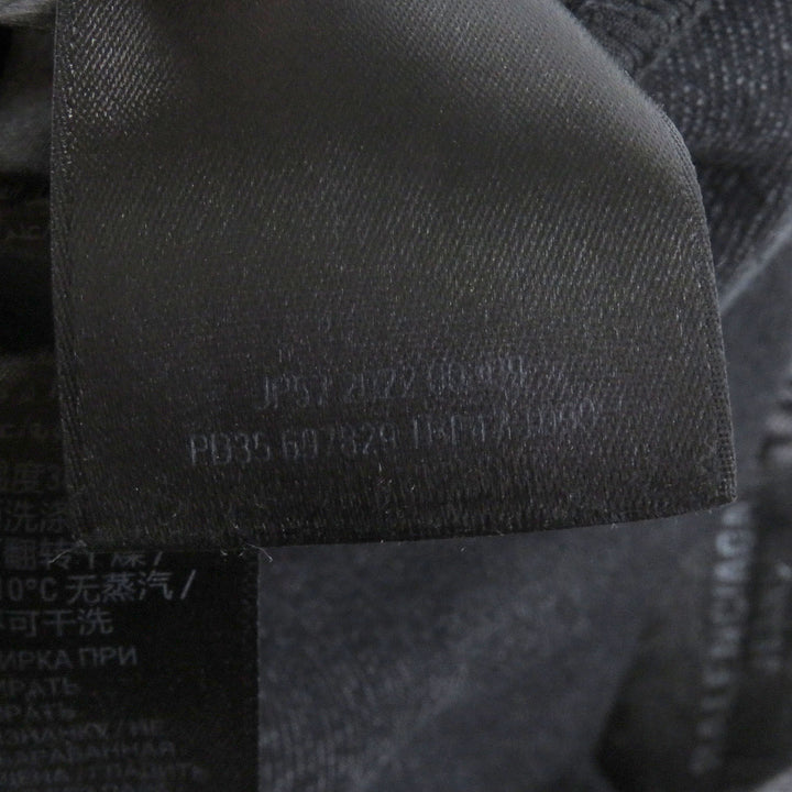 美品□BALENCIAGA バレンシアガ 22AW 697829 Flared denim ウォッシュ加工 フレア デニムパンツ ブラック XXS イタリア製 正規品 メンズ