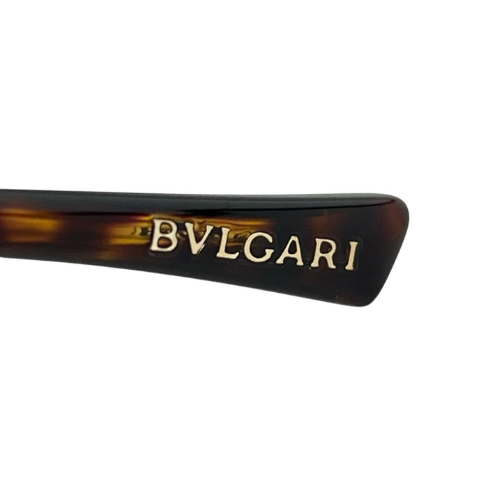 極美品▲BVLGARI ブルガリ 6135 グラデーション べっ甲柄 サングラス ゴールド ブラウン 55□20 140 ケース付き イタリア製 メンズ