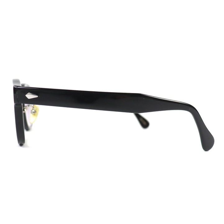 美品△MOSCOT モスコット LEMTOSH レムトッシュ メガネ 眼鏡 アイウェア ブラック 44□24 140 度入り ケース付き メンズ
