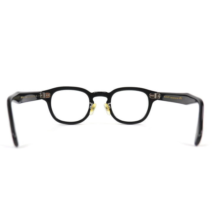 美品△MOSCOT モスコット LEMTOSH レムトッシュ メガネ 眼鏡 アイウェア ブラック 44□24 140 度入り ケース付き メンズ