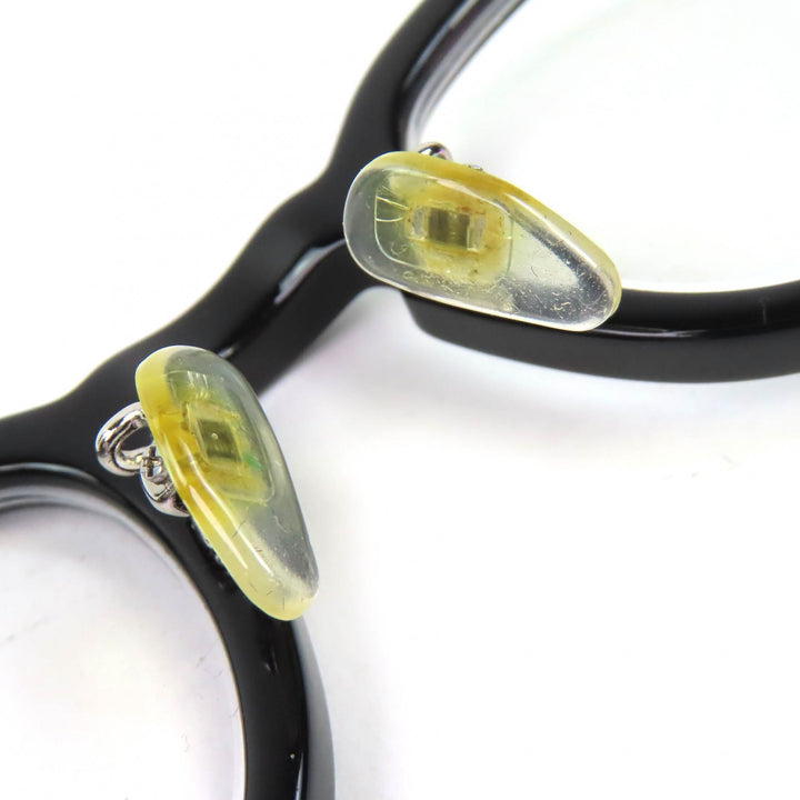 美品△MOSCOT モスコット LEMTOSH レムトッシュ メガネ 眼鏡 アイウェア ブラック 44□24 140 度入り ケース付き メンズ