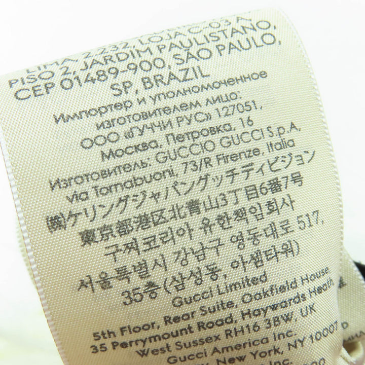 未使用品☆GUCCI グッチ 763498 羊毛皮 GG金具 ラムファー ハット アイボリー M 保存袋付き イタリア製 正規品 キッズ