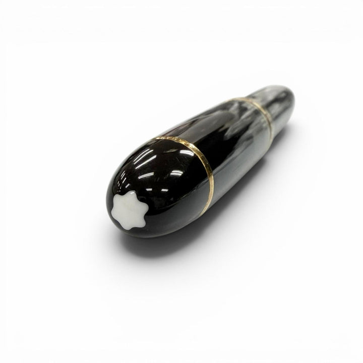 良品▼MONTBLANC モンブラン ヴィンテージ マイスターシュテュック 149 ペン先14K Fニブ 70s ホワイトスター 万年筆 ブラック ゴールド
