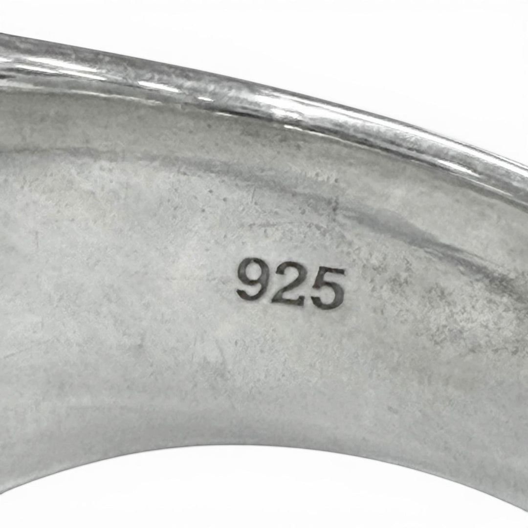 美品▼TOM WOOD トムウッド 925 シグネット クッション リング 指輪 シルバー 54 JP14号 重量13.42g メンズ レディース アクセサリー