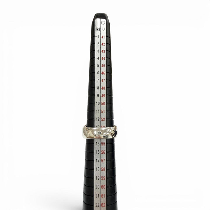 美品▼TOM WOOD トムウッド 925 シグネット クッション リング 指輪 シルバー 54 JP14号 重量13.42g メンズ レディース アクセサリー