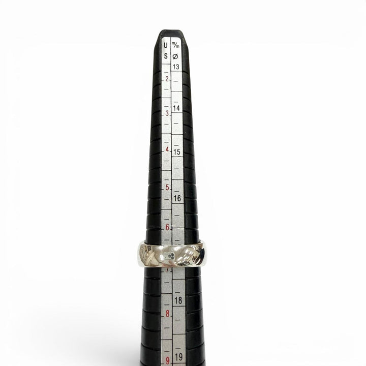 美品▼TOM WOOD トムウッド 925 シグネット クッション リング 指輪 シルバー 54 JP14号 重量13.42g メンズ レディース アクセサリー