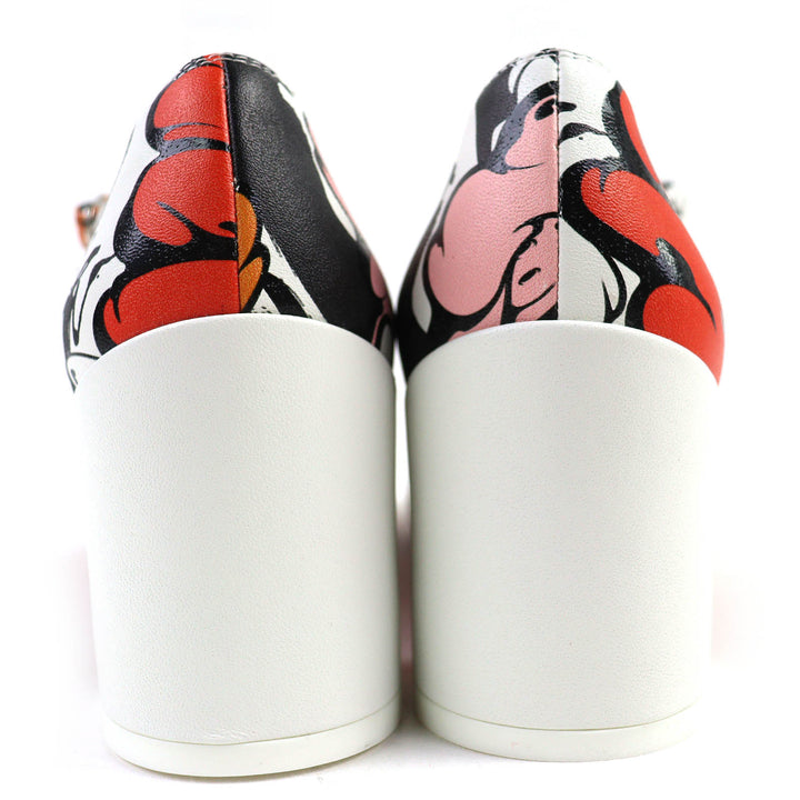 未使用品△CHRISTIAN LOUBOUTIN SHUN SUDO クリスチャン ルブタン シュン スドウ ミス ジェーン レザー パンプス 35.5 定価145200円 伊製