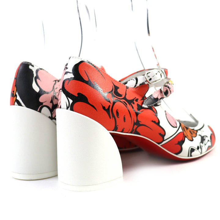 未使用品△CHRISTIAN LOUBOUTIN SHUN SUDO クリスチャン ルブタン シュン スドウ ミス ジェーン レザー パンプス 35.5 定価145200円 伊製