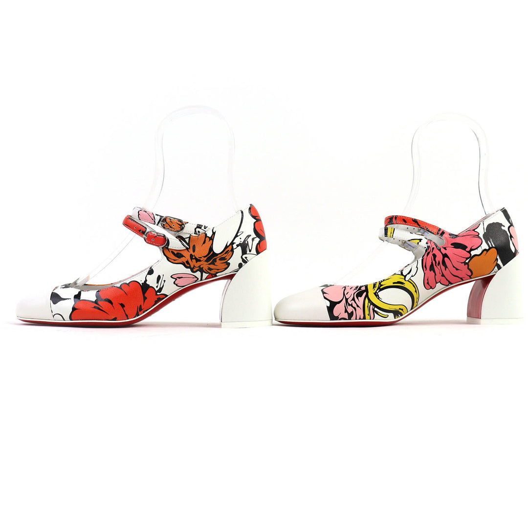 未使用品△CHRISTIAN LOUBOUTIN SHUN SUDO クリスチャン ルブタン シュン スドウ ミス ジェーン レザー パンプス 35.5 定価145200円 伊製