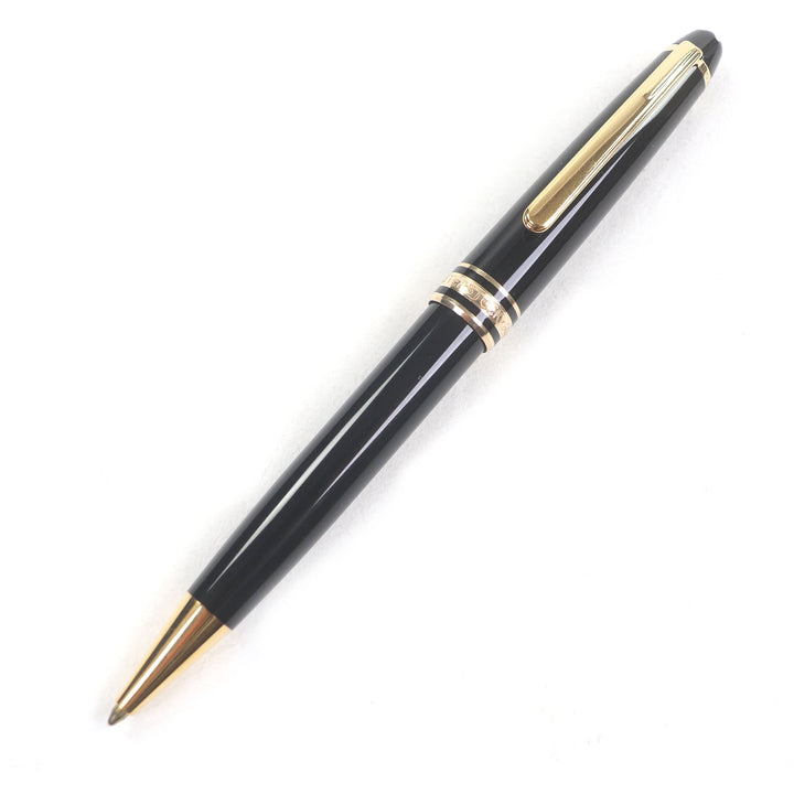 極美品□MONTBLANC モンブラン マイスターシュテュック クラシック ツイスト式 ボールペン ブラック ゴールド ドイツ製 筆記確認済み