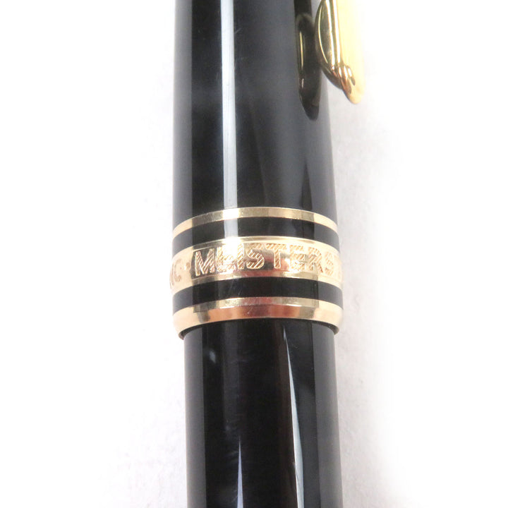 極美品□MONTBLANC モンブラン マイスターシュテュック クラシック ツイスト式 ボールペン ブラック ゴールド ドイツ製 筆記確認済み