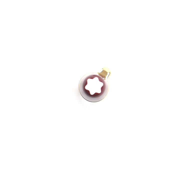 極美品▼MONTBLANC モンブラン マイスターシュテュック クラシック ペン先14K Mニブ ホワイトスター 万年筆 ボルドー ゴールド ドイツ製