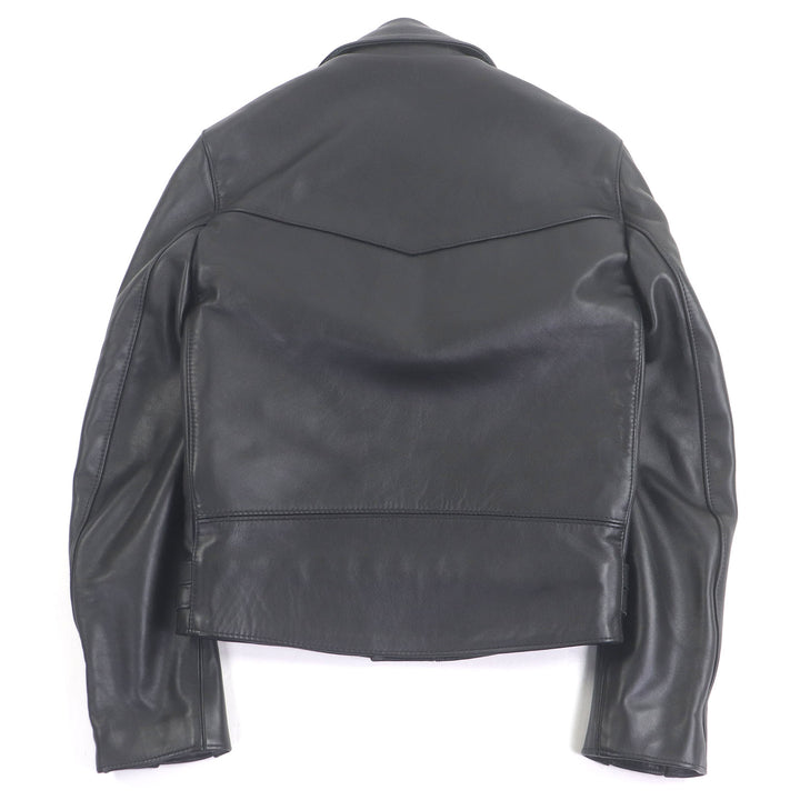 極美品□Lewis Leathers ルイスレザー 本革 AVIAKIT ダブルライダース レザージャケット ブラック 34 イングランド製 メンズオススメ