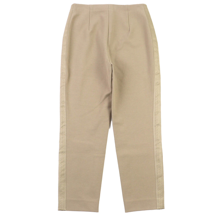 極美品△Christian Dior クリスチャンディオール 23SS 311P05A3290 コットン ストレッチ フィットパンツ ボトムス ベージュ 40 正規品