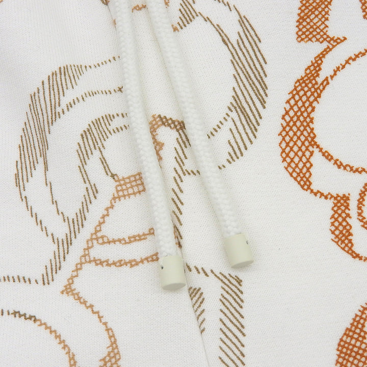 極美品▲HERMES エルメス 23AW 3H4412DE Do Re Boucles ドレ・バックル コットン100％ ショートパンツ 38 フランス製 正規品 レディース