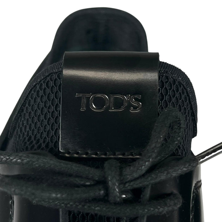 極美品▲TOD’S トッズ XXM89B0BZ60M5JB999 レースアップシューズ レザーシューズ ブラック 8.5 イタリア製 メンズ 箱・保存袋付き