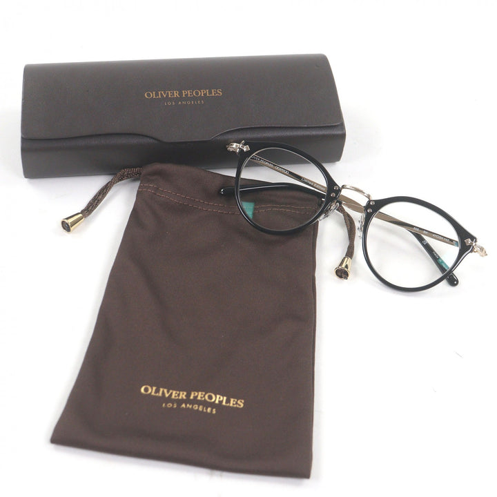未使用品□OLIVER PEOPLES オリバーピープルズ 雅 505 Limited Edition ボストンフレーム メガネ 眼鏡 アイウェア 47□24-142 日本製