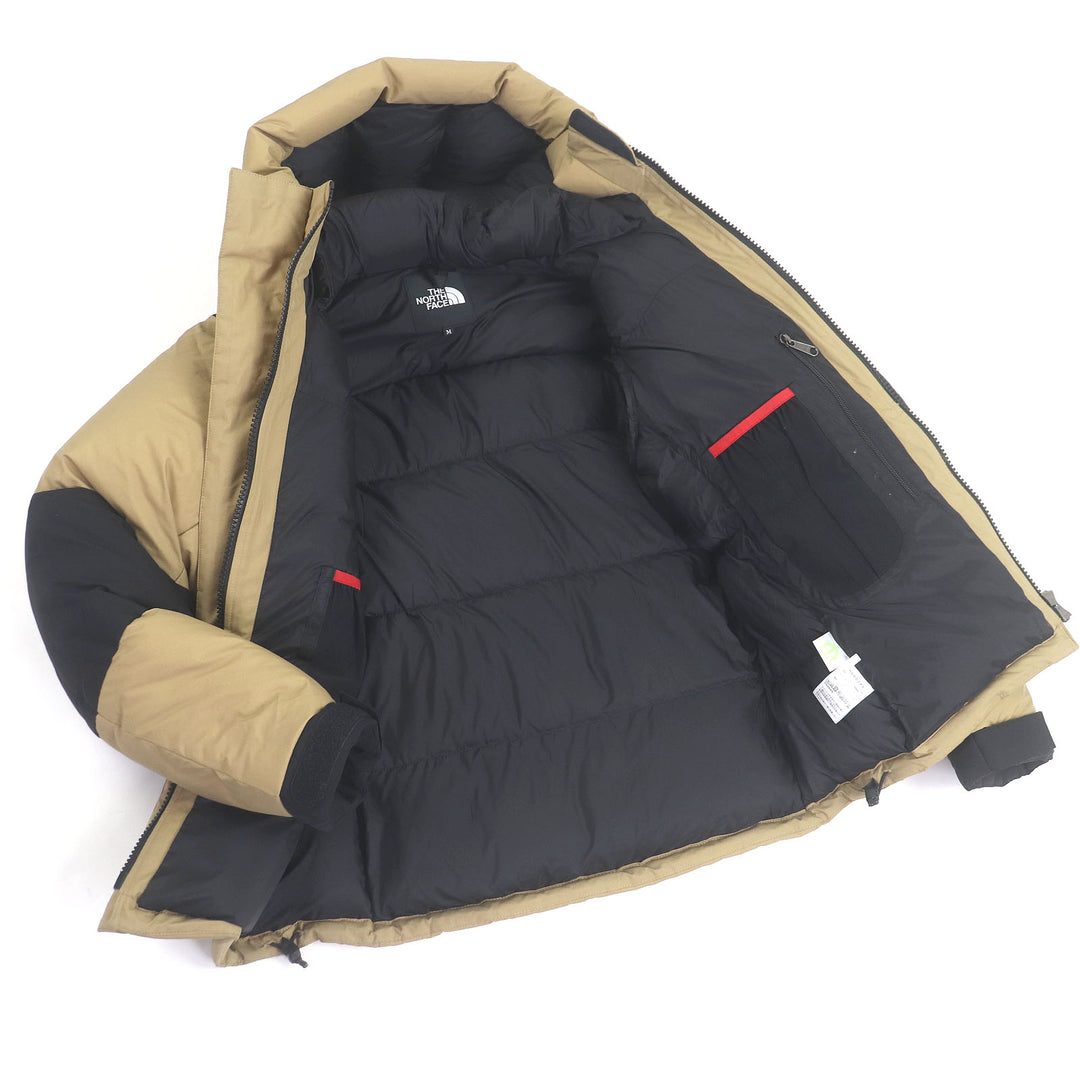 極美品□THE NORTH FACE ザ・ノースフェイス ND92340 Baltro Light Jacket フーデッド ダウンジャケット ベージュ M 正規品 メンズ
