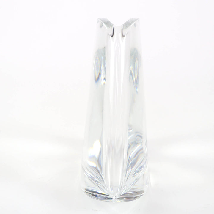 極美品☆Baccarat バカラ ブートン クリスタルガラス フラワーベース 花瓶 クリア 高さ16cm 箱付き レディース メンズ オススメ◎