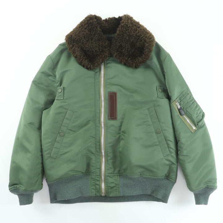 未使用品☆ジュンヤワタナベ コムデギャルソン ヴェルサーチ 21AW JH-J023 B-15 フライトジャケット M 正規品 レディース メンズ