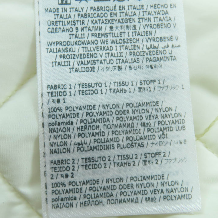 未使用品☆MM6 Maison Margiela エムエムシックス メゾンマルジェラ 24SS S54AM0289 キルティング デニムジャケット ホワイト 42 正規品