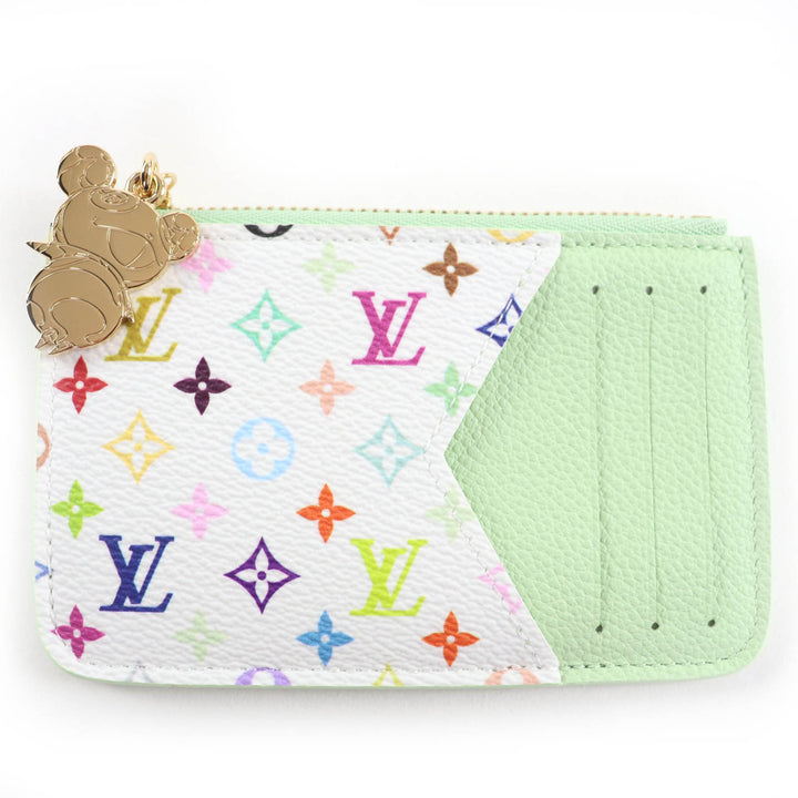 極美品☆LOUIS VUITTON MURAKAMI ルイヴィトン 村上隆 M13800 ポルトカルトロミー LV TM モノグラム アンプラント フラグメントケース