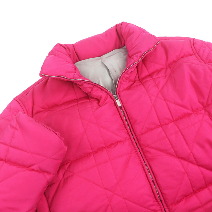極美品□DIOR ERL ディオール オム イーアールエル 313C418A5704 カナージュ ロゴワッペン パファージャケット 48 イタリア製 正規品