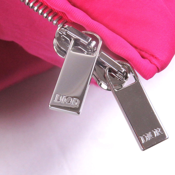 極美品□DIOR ERL ディオール オム イーアールエル 313C418A5704 カナージュ ロゴワッペン パファージャケット 48 イタリア製 正規品