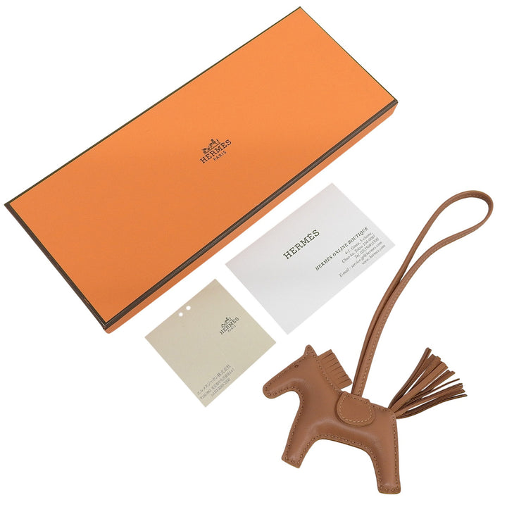 未使用品▲HERMES エルメス ロデオチャーム PM アニョーミロ ソーゴールド バッグチャーム B刻印 箱付き フランス製 レディース