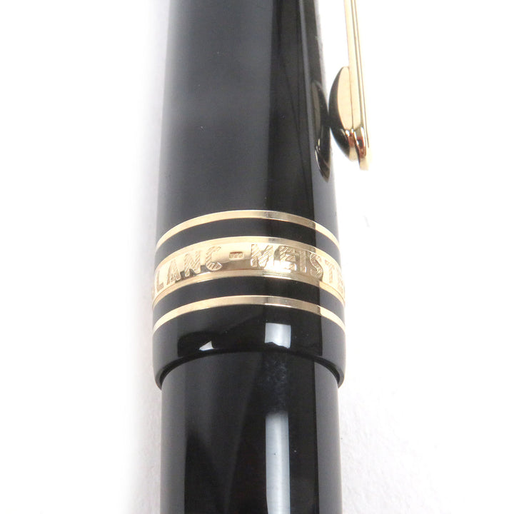 極美品□MONTBLANC モンブラン マイスターシュテュック クラシック ショパン Pix 145 ペン先14K Mニブ 万年筆 ブラック ドイツ製