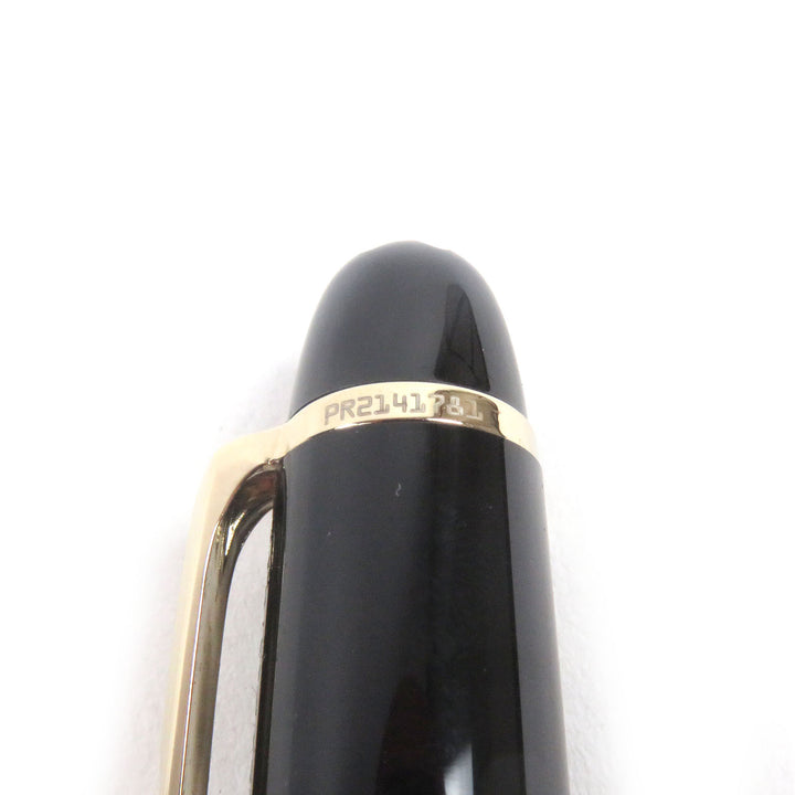 極美品□MONTBLANC モンブラン マイスターシュテュック クラシック ショパン Pix 145 ペン先14K Mニブ 万年筆 ブラック ドイツ製