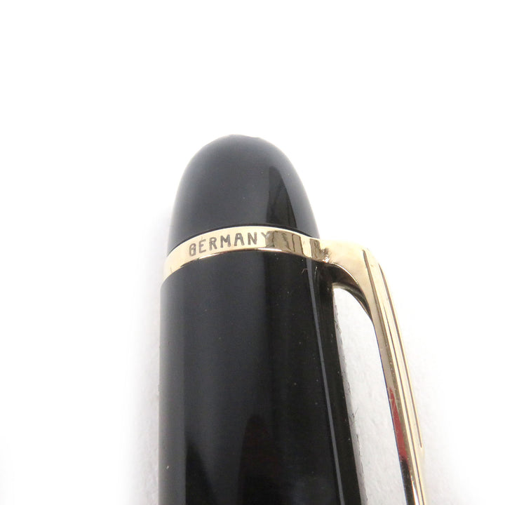 極美品□MONTBLANC モンブラン マイスターシュテュック クラシック ショパン Pix 145 ペン先14K Mニブ 万年筆 ブラック ドイツ製