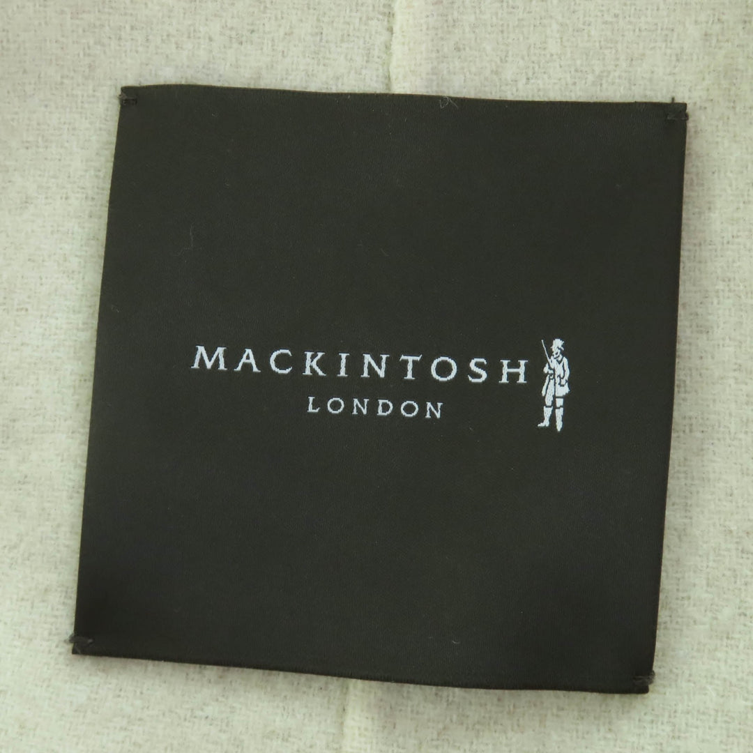 美品☆MACKINTOSH LONDON マッキントッシュ ロンドン G5B10-461-50 コットン（イタリア製生地使用） コート ライトブラウン 38 正規品
