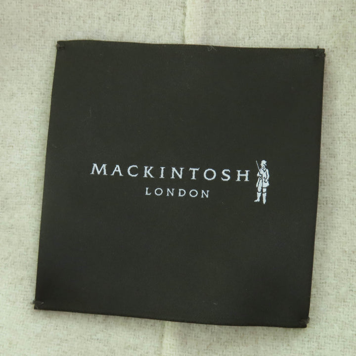 美品☆MACKINTOSH LONDON マッキントッシュ ロンドン G5B10-461-50 コットン（イタリア製生地使用） コート ライトブラウン 38 正規品