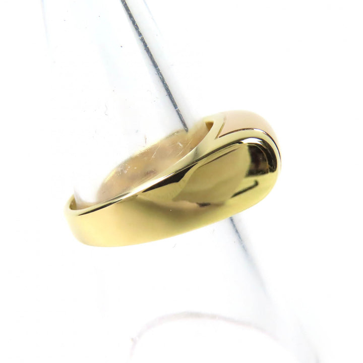 極美品△BVLGARI ブルガリ トロンケット リング 指輪 750(PG) ゴールド 日本サイズ約14号相当 重量8.9g レディース オススメ◎