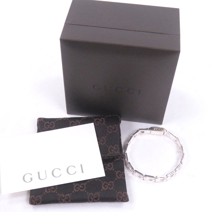 美品□GUCCI グッチ ヴィンテージ SV925 Gロゴ アクセサリー ブレスレット シルバー 箱・保存袋付き イタリア製 重量21.1g メンズ