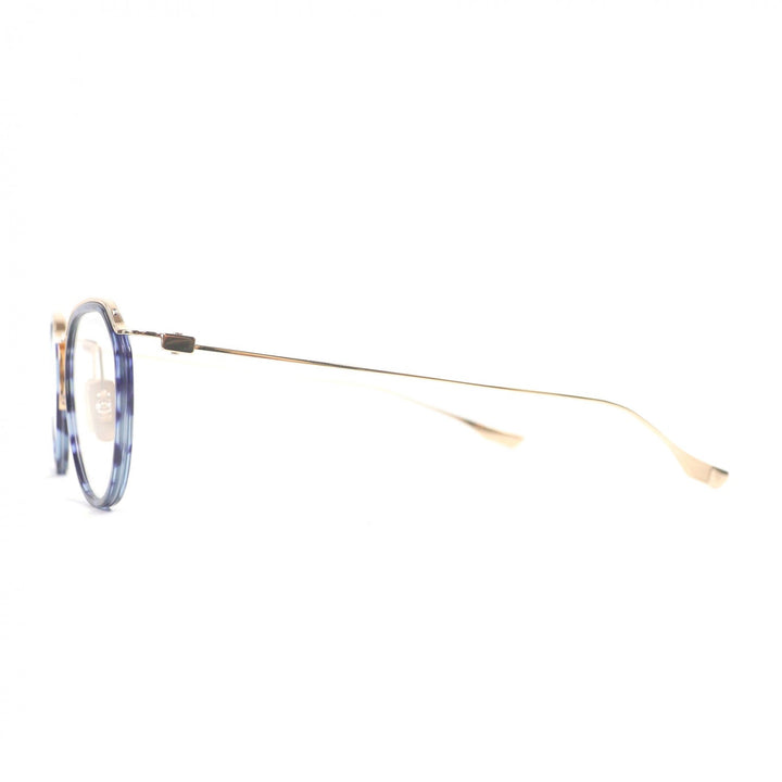 未使用品□DITA ディータ DTX131-49-07 SCHEMA-TWO ボストンフレーム 現行品 メガネ 眼鏡 ブルー 49□20-145 日本製 定価114400円