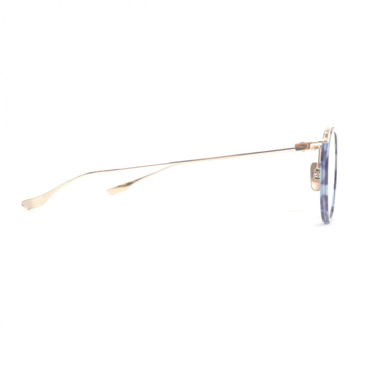 未使用品□DITA ディータ DTX131-49-07 SCHEMA-TWO ボストンフレーム 現行品 メガネ 眼鏡 ブルー 49□20-145 日本製 定価114400円