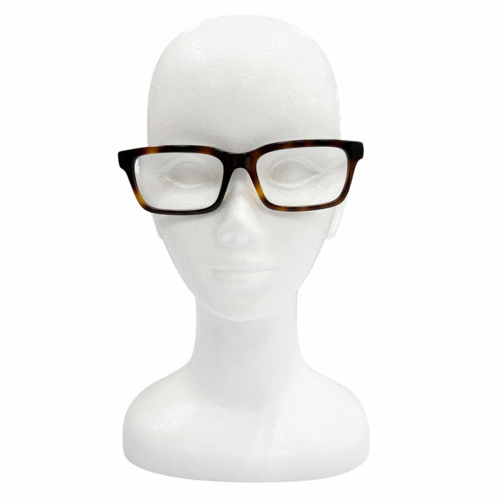 良品▼CHROME HEARTS クロムハーツ RUMPLEFORESKIN 925 マーブル メガネ 眼鏡 アイウェア ブラウン シルバー 56□18-145 度入 総重量46g