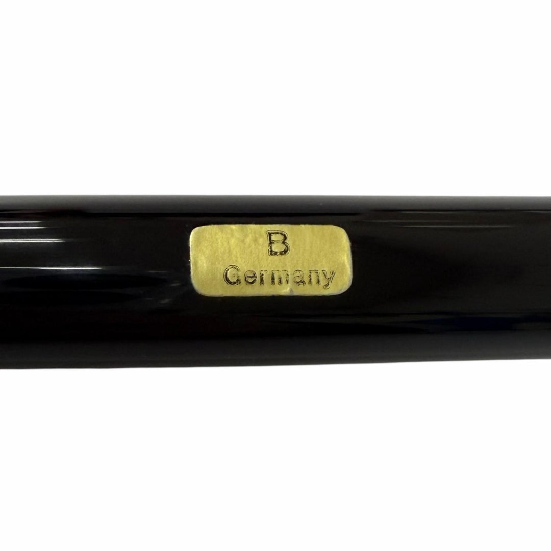 極美品□MONTBLANC モンブラン マイスターシュテュック クラシック Pix ペン先14K Bニブ 万年筆 ブラック ゴールド ドイツ製 メンズ