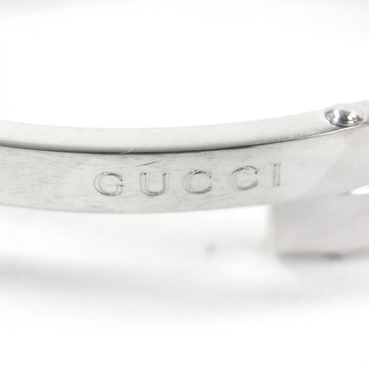 美品□GUCCI グッチ ヴィンテージ SV925 バーリンク バングル ブレスレット アクセサリー シルバー イタリア製 重量33.07g レディース