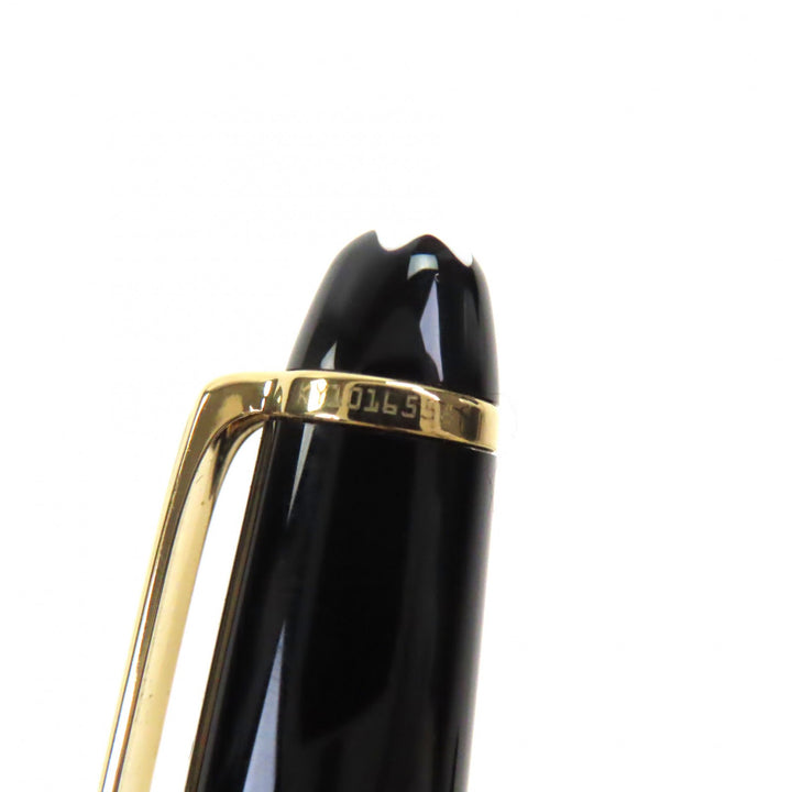 良品▼MONTBLANC モンブラン マイスターシュテュック クラシック ペン先14K Mニブ ホワイトスター 万年筆 ブラック ゴールド ドイツ製