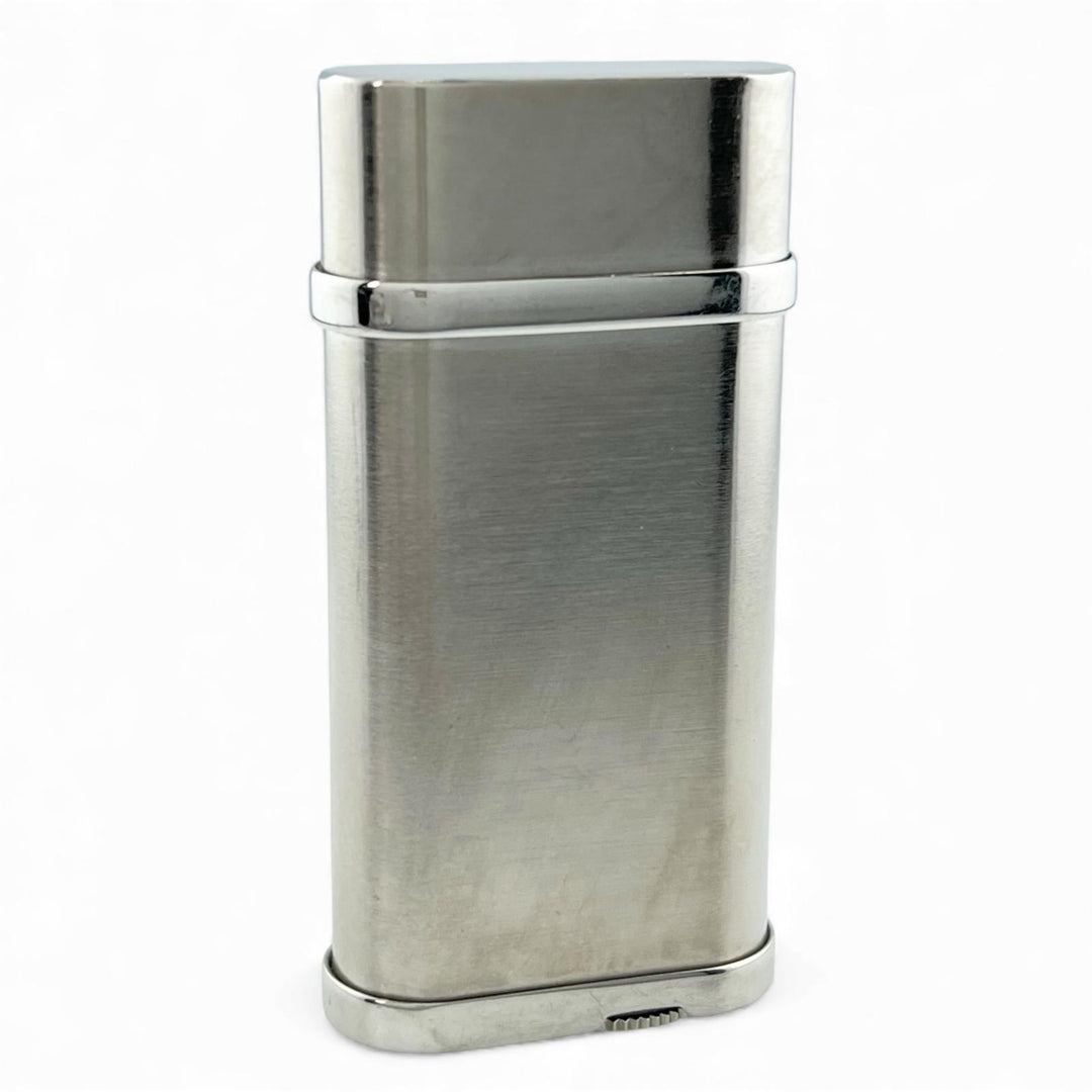 良品▲Cartier カルティエ ゴドロン C2デコール ヘアライン ローラー式 喫煙具 ガス ライター シルバー スイス製 メンズ 着火確認済み